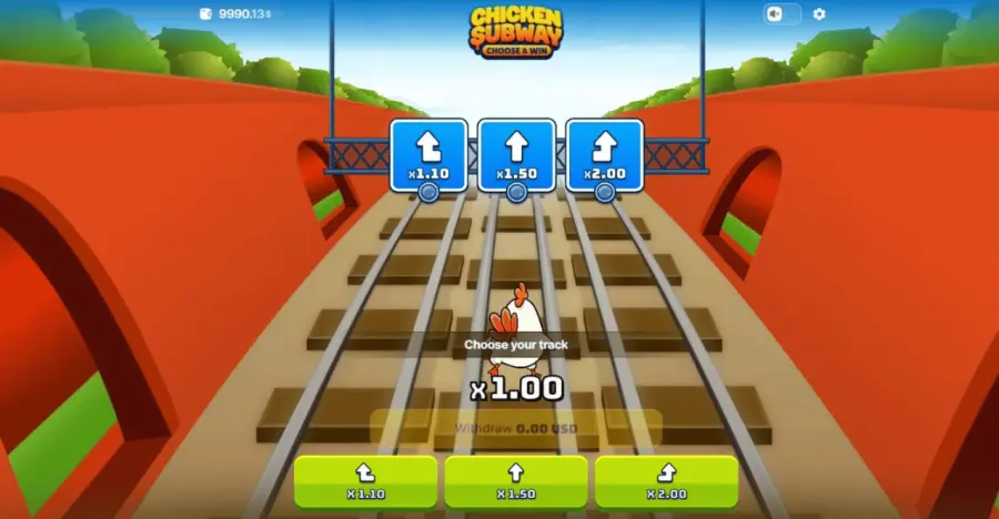 Chicken subway slot